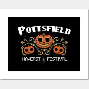 Pottsfield Pixel Art Posters and Art